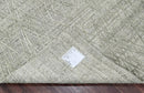 4x6 Gray, Beige Hand Made Loop n Cut Pile 100% Wool Modern & Contemporary Oriental Area Rug