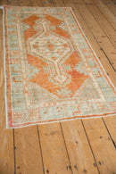 2.5x5.5 Vintage Distressed Oushak Rug Runner