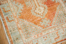 2.5x5.5 Vintage Distressed Oushak Rug Runner