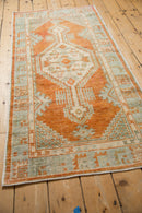 2.5x5.5 Vintage Distressed Oushak Rug Runner