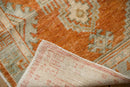 2.5x5.5 Vintage Distressed Oushak Rug Runner
