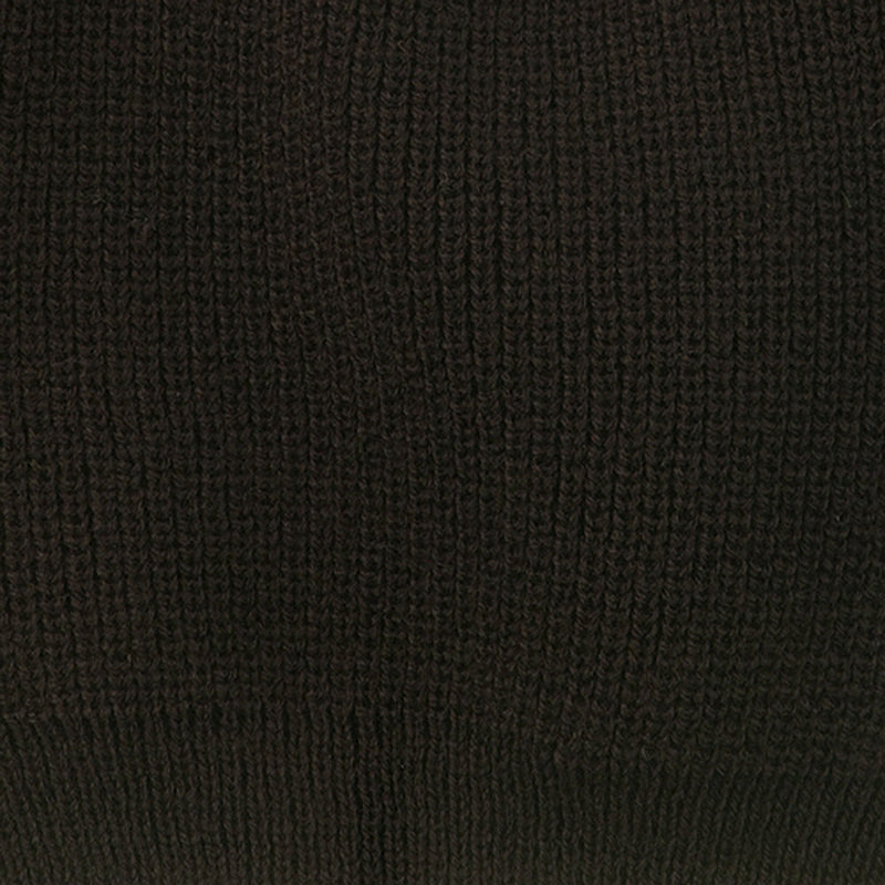 Big Size Rib Beanie with Bottom Band
