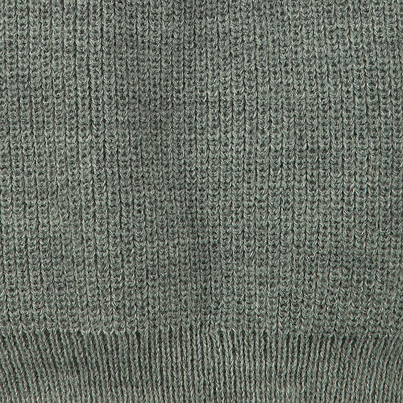 Big Size Rib Beanie with Bottom Band