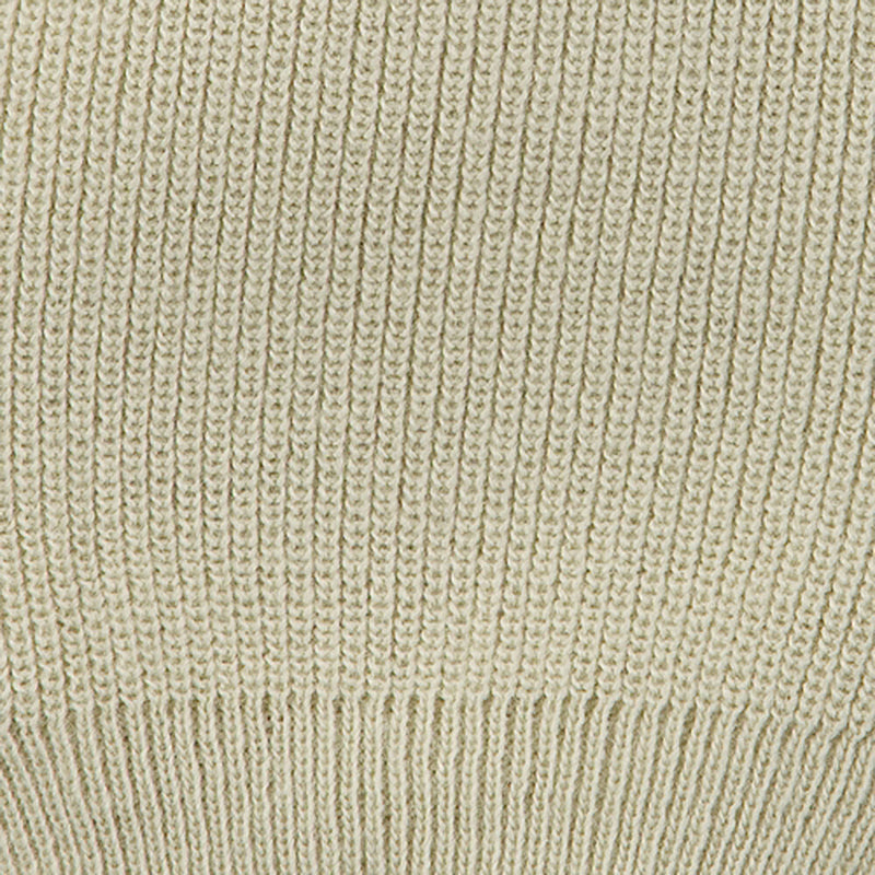 Big Size Rib Beanie with Bottom Band