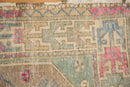 2.5x4.5 Vintage Distressed Oushak Rug