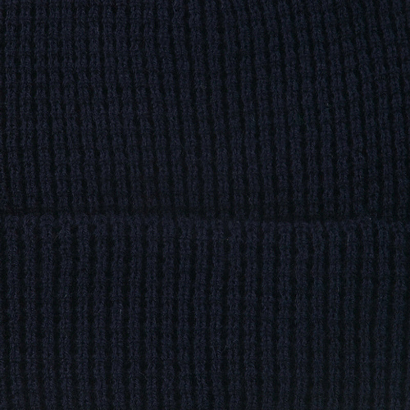 Big Stretch Waffle Stitch Cuff Beanie