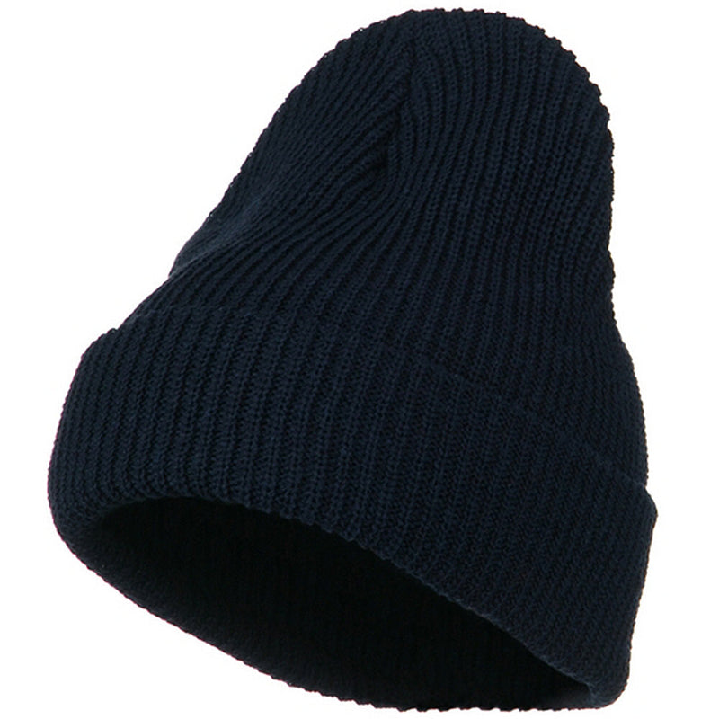 Eco Cotton Ribbed XL Cuff Beanie