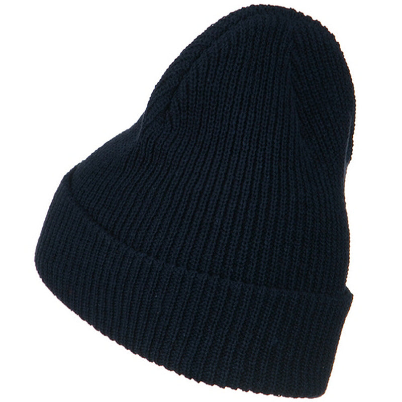 Eco Cotton Ribbed XL Cuff Beanie