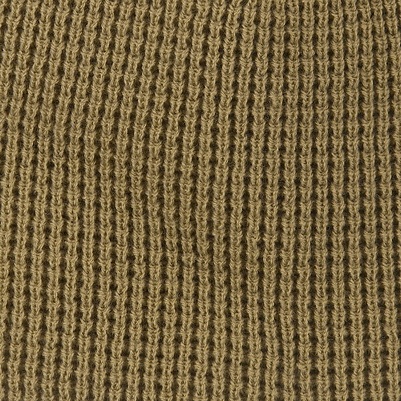 Big Stretch Waffle Stitch Short Beanie
