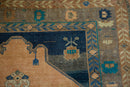 4x6 Vintage Distressed Oushak Rug