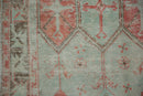 2.5x5 Vintage Distressed Oushak Rug Runner