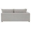 Marisa - Modular Left Facing Loveseat With 2 Pillows - Beige Boucle by Unique Piece Furniture