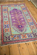 2.5x5 Vintage Distressed Oushak Rug Runner