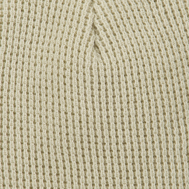 Big Stretch Waffle Stitch Short Beanie