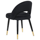 Arched Back Dining Chairs (Set of 2)
