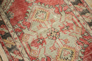 2.5x5.5 Vintage Distressed Oushak Rug Runner