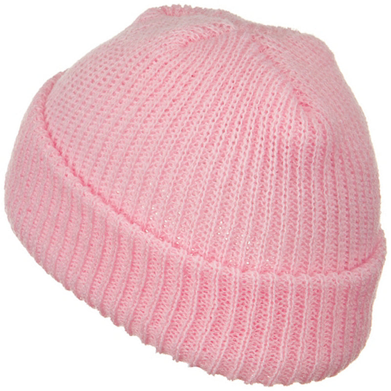 Solid Plain Watch Cap Beanie