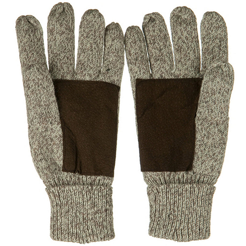 Suede Leather Palm Wool Glove