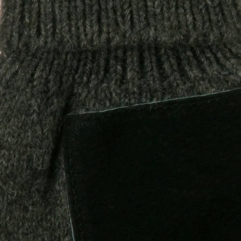 Suede Leather Palm Wool Glove