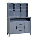 TOPMAX Large Fir Wood Potting Bench