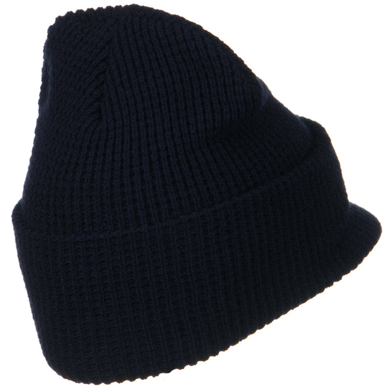 Waffle Stitch Cadet Beanie Visor