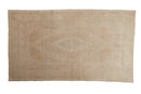 4.5x8 Vintage Distressed Oushak Rug