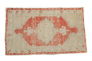 2.5x4.5 Vintage Distressed Oushak Rug