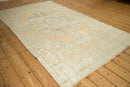 5x8.5 Vintage Distressed Oushak Carpet