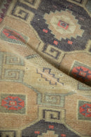 1.5x2.5 Vintage Distressed Kars Rug Mat