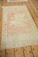 2.5x5 Vintage Distressed Oushak Rug Runner