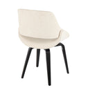 Fabrico - Mid Century Modern Comfortable Design Dining Chair (Set of 2) by HouseOfZazla