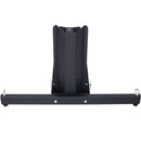 Heavy Duty Adjustable Motorcycle Stand / Wheel Chock 1800 Lb Capacity - Black