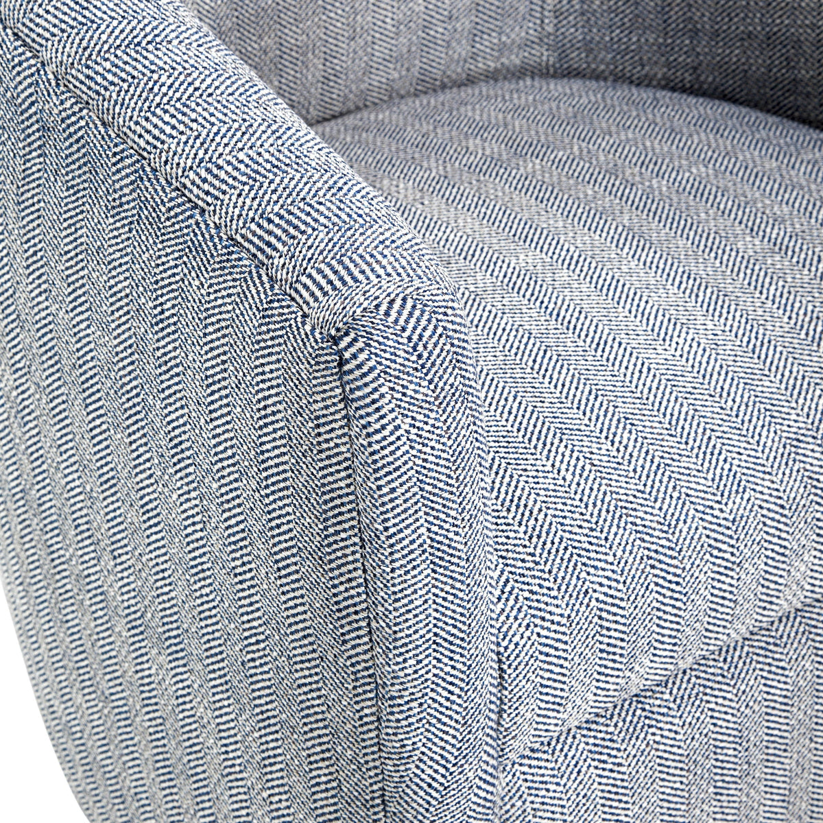 Lainey - Swivel Barrel Chair With 360 Degree Rotation, photo 4 of 17