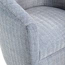 Lainey - Swivel Barrel Chair With 360 Degree Rotation by HouseOfZazla