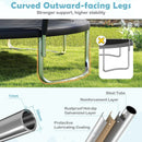 12FT Outdoor Trampoline Heavy-Duty Recreational Trampoline with Safety Enclosure Net by LJGDeals