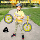 12 Inch Balance Bike with Adjustable Seat and Rotatable Handlebar by LJGDeals