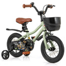 14-Inch Kids Bike Adjustable with Training Wheels for 3-5 Years Old by LJGDeals
