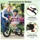 14-Inch Kids Bike Adjustable with Training Wheels for 3-5 Years Old by LJGDeals