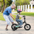 12 Inch Kids Bike Adjustable for 3-4 Years Old with Low-Step Frame by LJGDeals