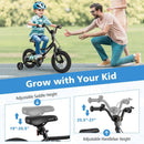 12 Inch Kids Bike Adjustable for 3-4 Years Old with Low-Step Frame by LJGDeals