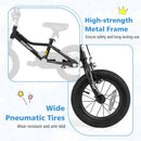 12 Inch Kids Bike Adjustable for 3-4 Years Old with Low-Step Frame by LJGDeals