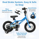 14 Inch Kids Bike with Removable Training Wheels for Aged 3-5 Years Old by LJGDeals
