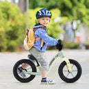 12-Inch Balance Bike with Adjustable Seat and Rotatable Handlebar for Over 36 Months Old by LJGDeals
