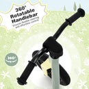 12-Inch Balance Bike with Adjustable Seat and Rotatable Handlebar for Over 36 Months Old by LJGDeals