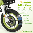12 Inch Kids Bike Adjustable with Detachable Training Wheels for 3-4 Years Old-12 inches