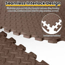 Puzzle Exercise Floor Mats 1/2 Inch Thick - 12 Tiles by DirectDeals