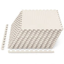 Puzzle Exercise Floor Mats 1/2 Inch Thick - 12 Tiles by LJGDeals