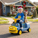 12V Kids Ride-On Train with Adjustable Seat & Music