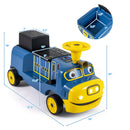 12V Kids Ride-On Train with Adjustable Seat & Music