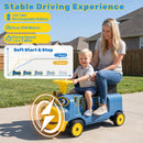 12V Kids Ride-On Train with Adjustable Seat & Music